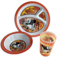 3PCS Melamine Kids Dinner Set